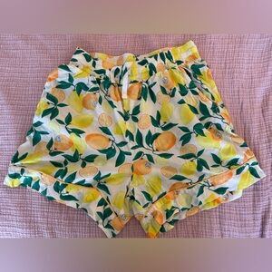 Old Navy High Waist Poplin Pajama Shorts